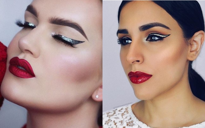 Eyeliner lấp lánh, óng ánh cho bạn gái đôi mắt sâu thẳm, hút hồn, nổi bần bật