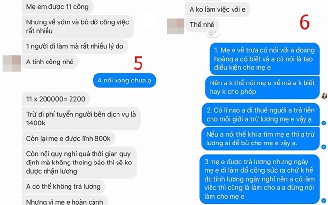 Con trai lên FB “kêu” hộ mẹ: nghỉ phép để chăm bà ngoại ốm, bị chủ nhà hàng mỳ cay đuổi việc, giảm lương