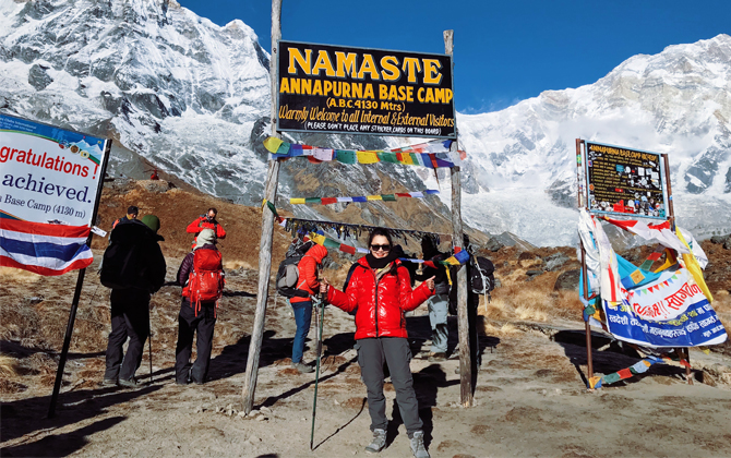 Dõi theo hành trình chinh phục Annapurna Base Camp của cô gái 9X để quên đi quan niệm ‘phụ nữ chân yếu tay mềm’