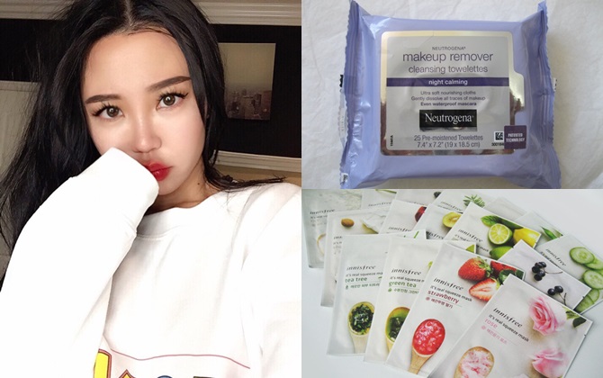 Beauty blogger xinh đẹp Ellie Choi tiết lộ các bước dưỡng da căng bóng như sao Hàn