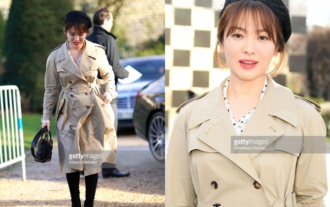 Dự show Dior, Song Hye Kyo may mà quá đẹp mới gỡ được style "sến" khó tả