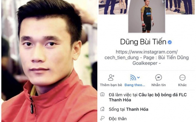 'Gia đình triệu like' của facebook bất ngờ chào đón thành viên ngoại đạo là thủ môn Tiến Dũng