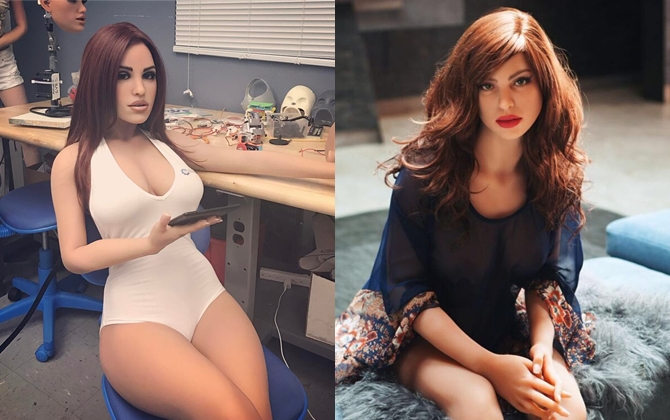 Giật mình những búp bê tình dục có làn da mềm mại, ấm áp giống hệt người thật