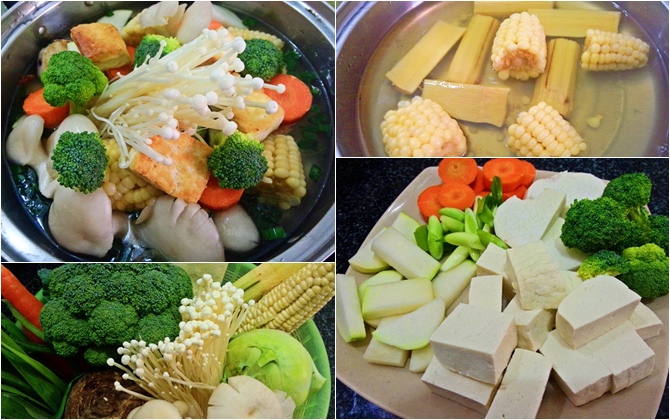 Lẩu chay - món ăn thanh đạm cho ngày Tết nhiều thịt