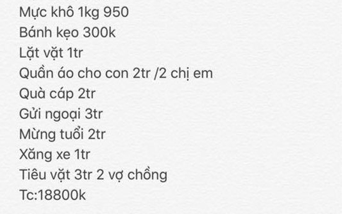 Bà nội trợ than trời vì mua sắm Tết chưa đầy đủ đã “đi tong” 18 triệu đồng