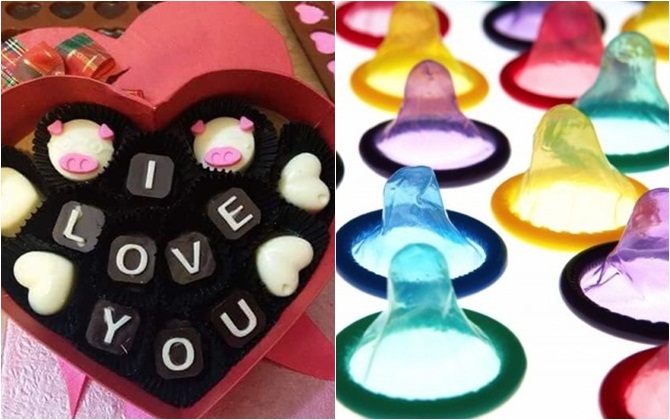 Bi hài muôn chiêu khuyến mãi ngày Valentine: Mua vé xem phim, mua đồ lót tặng ngay bao cao su,