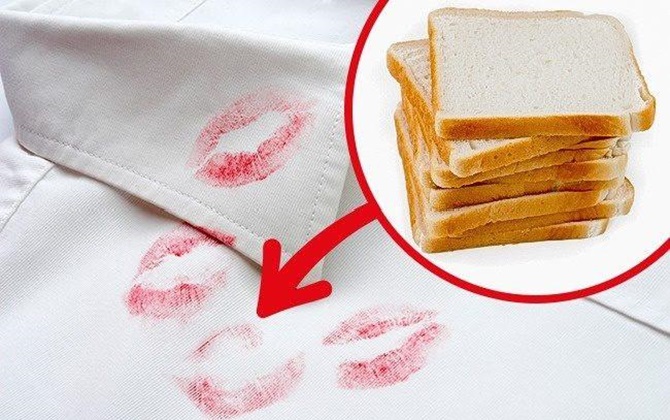 Áo bị dính vết son, các anh mượn luôn thứ này của vợ bôi lên là sạch ngay tức khắc