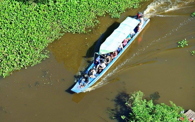 Cuối tuần trải nghiệm dã ngoại an nhiên với làng nổi Tân Lập ở Long An