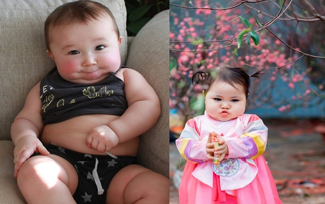 Thiên thần là có thật: Ngắm những em bé bụ bẫm này, sao không yêu cho được