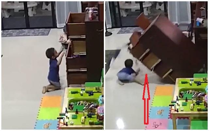 Thiếu chút nữa, mẹ trẻ mất con trai vì để con chơi trò này một mình ở nhà