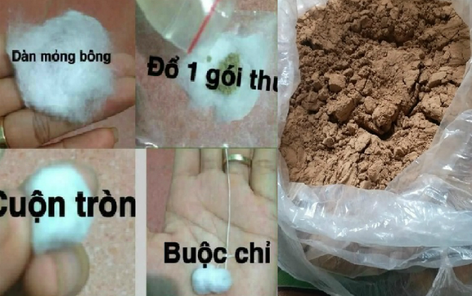 Thuốc ngâm rửa vùng kín gia truyền “ba không” trên mạng: Chữa bằng bột, bông gòn và…buộc chỉ