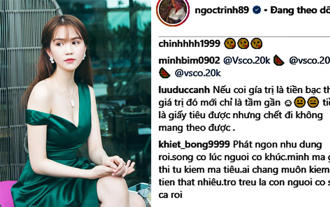 Hậu "không tiền cạp đất mà ăn", Ngọc Trinh lại phát ngôn mới "giật tanh tách" về đàn ông và tiền bạc