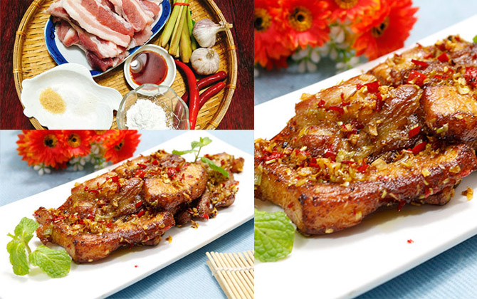 "Gây mê" chồng với ba chỉ chiên sả ớt, nhậu ở nhà còn ngon hơn ra quán