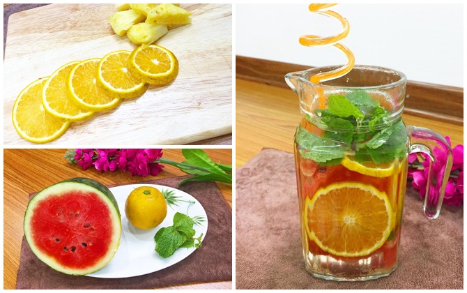 Detox đẹp da trị mụn từ hoa quả dễ làm cho chị em sau ngày nghỉ lễ