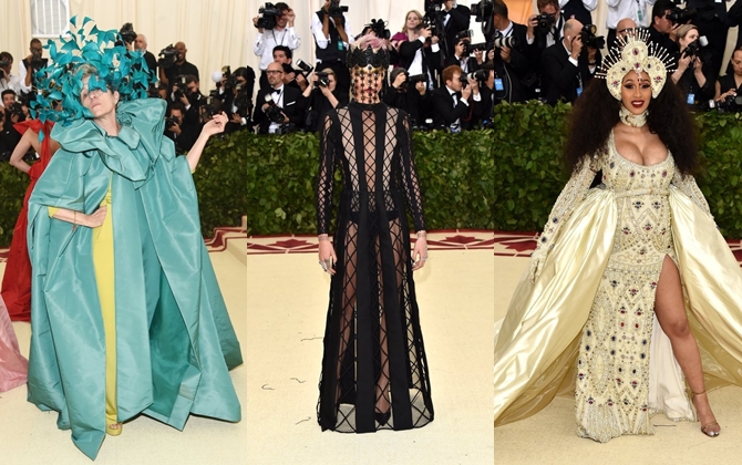 Dự Met Gala mà sao Hollywood đua nhau 'hóa trang' kinh dị không khác gì Halloween