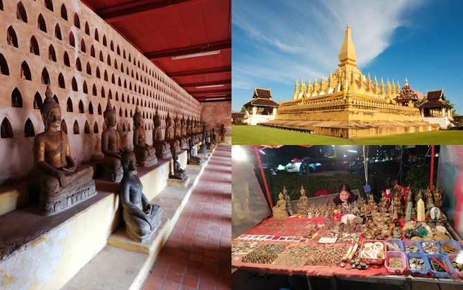 Hè này đi đâu: Tới Lào 'sống chậm' ở những ngôi chùa tìm sự bình yên thong thả