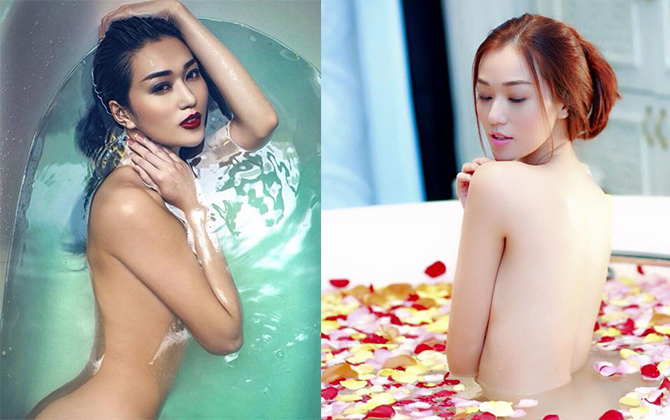 Khánh My cứ sexy nghẹt thở thế này, bảo sao Trường Giang lại muốn 'tòm tem'