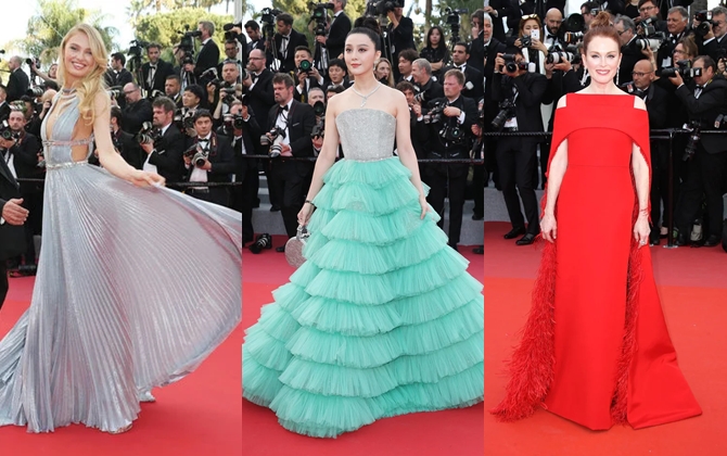 Phạm Băng Băng bỗng 'lép vế' trước hàng loạt người đẹp lộng lẫy tại Cannes 2018