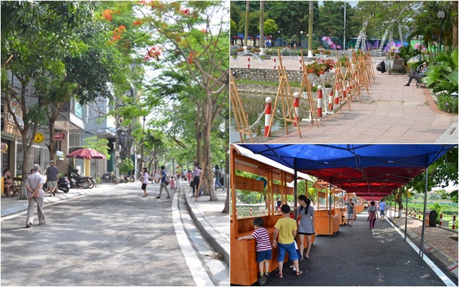 Sang ngày thứ 2 mở cửa, phố đi bộ Trịnh Công Sơn đã... 'đìu hiu'