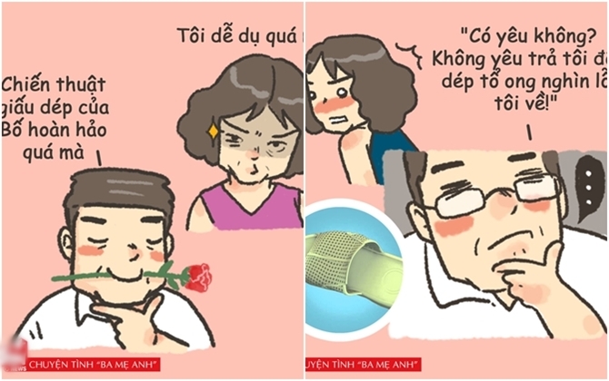 Bộ ảnh 'chuyện tình ba mẹ anh' với những BÍ QUYẾT TÁN TỈNH thần sầu