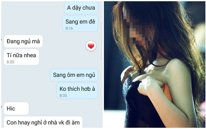 Bồ vừa gạ qua "ôm ấp, ngủ cùng" chồng đã muốn nhanh chân mang con đi gửi...