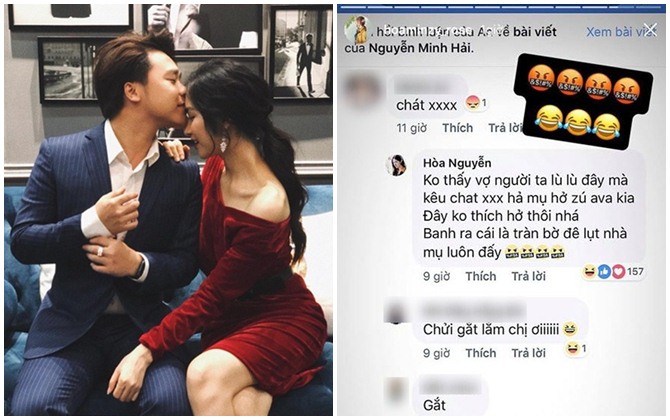 Bạn trai thiếu gia bị gái lạ rủ chat sex, Hòa Minzy đáp trả cực "gắt" nhưng không kém phần lầy lội