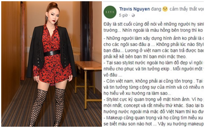 Minh Hằng bị stylist tố tự làm xấu trang phục và keo kiệt