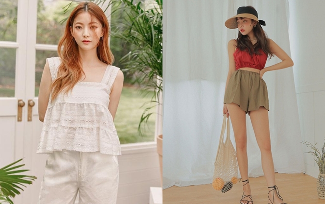 Muốn xinh như gái Hàn bạn phải bảo đảm có 4 item hot trend này trong tủ đồ mùa hè