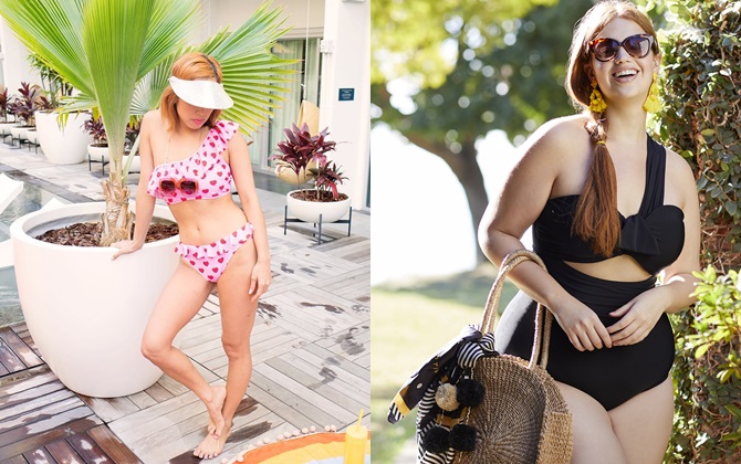 Áo tắm lệch vai đích thị là xu hướng “hot” nhất hè năm nay