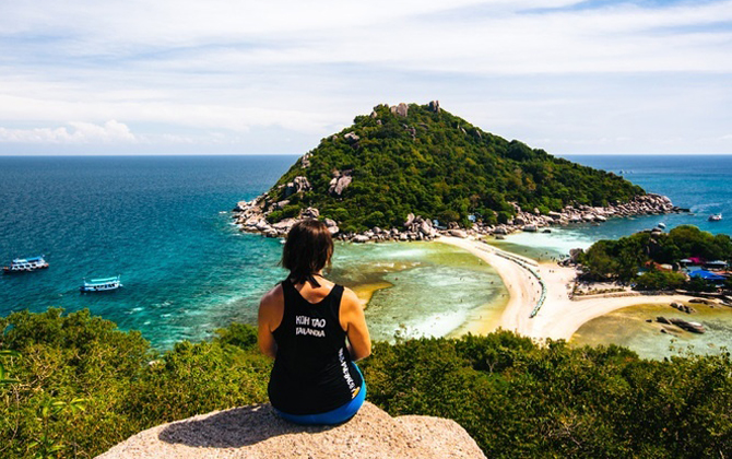 Khám phá Koh Nang Yuan - hòn đảo được mệnh danh 'Điệp Sơn của Thái Lan'