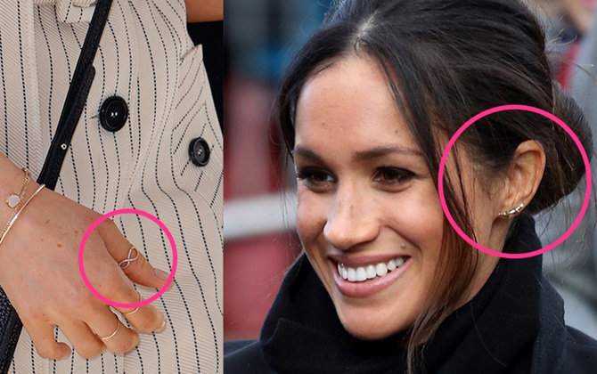 Ai có thể ngờ Công nương Meghan Markle cũng diện trang sức xì teen xì khói thế này