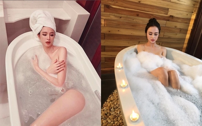 Tuyển tập phòng tắm xa hoa khiến fan vừa ngắm vừa thèm mà Sao Việt từng khoe