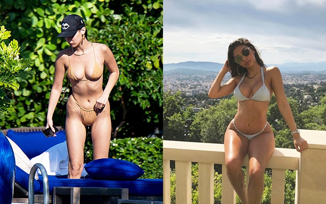 Loạt sao đình đám "đốt cháy" mùa hè với loạt bikini mỏng tang, xuyên thấu