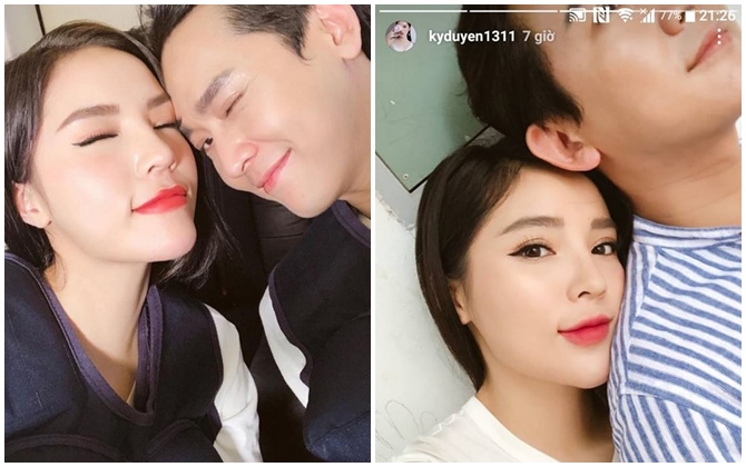 Loạt hình 'tình bể bình' làm rộ nghi án show giả tình thật giữa Kỳ Duyên - Hứa Vĩ Văn