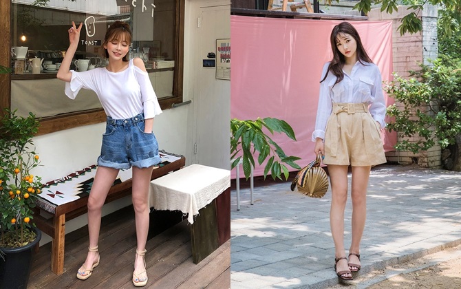 Cùng mix short sành điệu để tự tin xuống phố ngày nắng đẹp