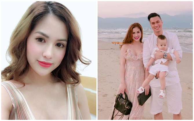 Chân dung cô vợ "không giữ nổi bình tĩnh" trước scandal của ông chồng đào hoa bậc nhất showbiz Việt