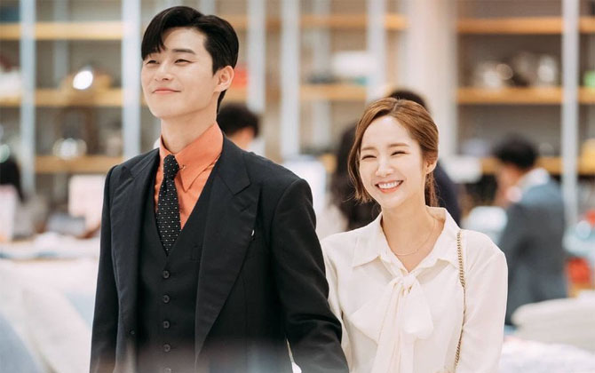 Bị gán ghép với Park Min Young, “chủ tịch” Park Seo Joon nói gì?