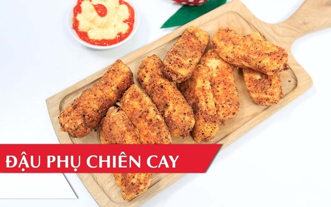 Cách làm đậu phụ chiên cay thơm nức mũi, vừa ăn vừa xuýt xoa