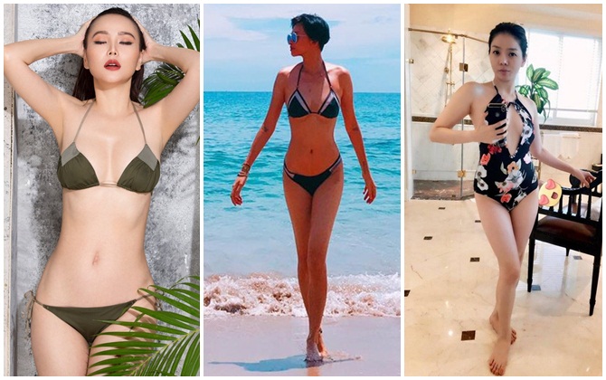 U40 Lệ Quyên, Ngô Thanh Vân, Dương Yến Ngọc diện bikini: Nhiều gái trẻ phải "nể" vì quá nóng bỏng