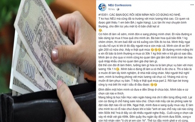 Bóc phốt bạn gái ki bo kém sang đòi lại 1k khi mua hàng, 'soái ca' lương cao cưỡi SH nhận ngay rổ gạch đá