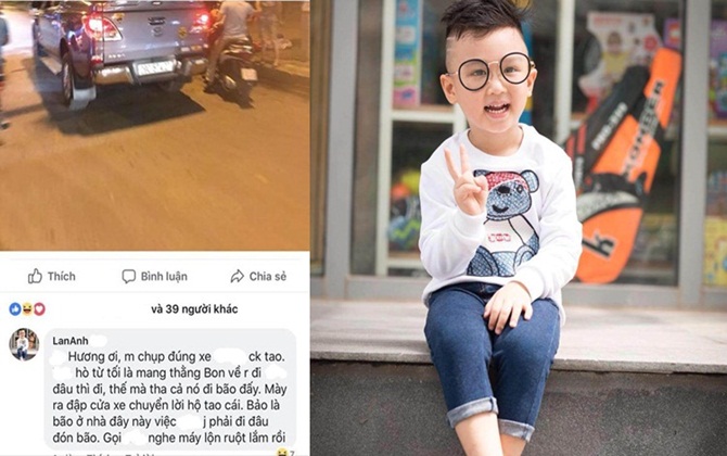 Chồng đưa con 4 tuổi trốn vợ "đi bão" sau Olympic Việt Nam chiến thắng, vô tình bị lên facebook và cái kết bất ngờ