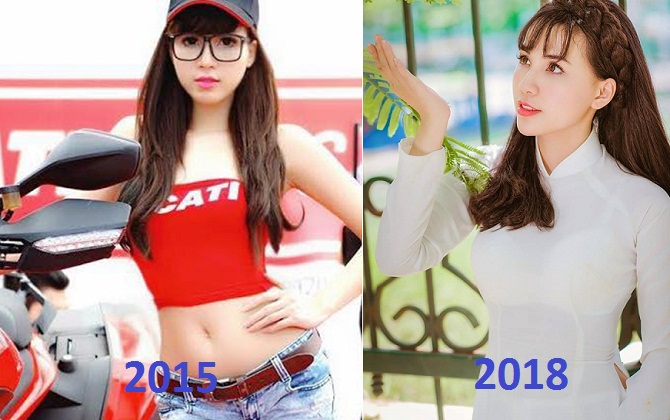 Kiên trì với mật ong và trang điểm trong 2 bước, người mẫu 9x có làn da trắng mịn không tỳ vết
