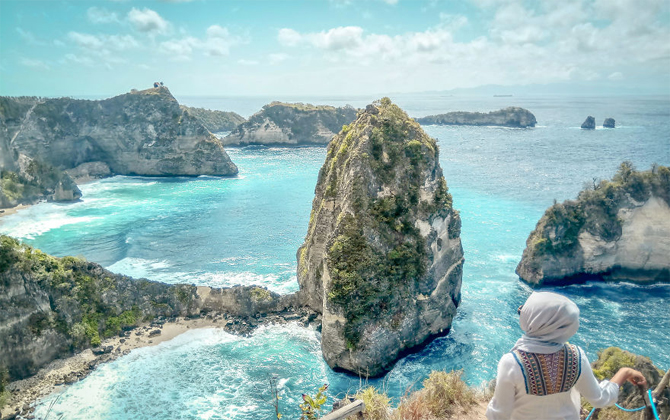 Lặng người ngắm đảo Nusa Penida đẹp như trong tranh khi mùa thu tới