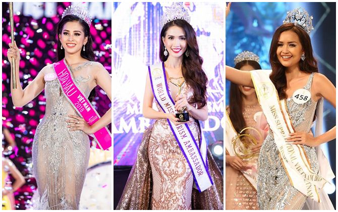 Hoa hậu Việt đăng quang năm 2018: Người phủ sóng truyền thông, kẻ 'lặn mất tăm' khỏi showbiz