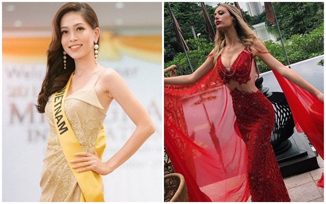 Sự thật có phải Á hậu Bùi Phương Nga bị bạn cùng phòng chơi xấu tại Miss Grand International 2018?