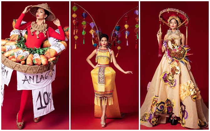 Không phải sốt ruột chờ nữa, H'Hen Niê chính thức công bố quốc phục nét căng tại Miss Universe 2018
