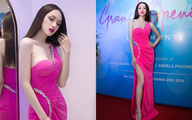 Gam màu hot trend nhưng quá tay chút là thành sến sẩm mà Hương Giang vẫn lên đồ đẹp hết nấc