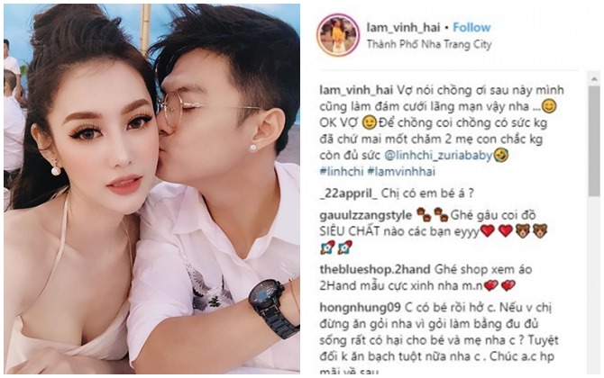 Giữa lúc người hâm mộ chờ đợi một đám cưới, Lâm Vinh Hải bất ngờ để lộ bạn gái đang mang thai?