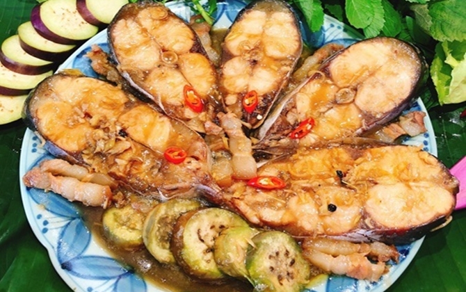Mắm kho đậm đà tình quê