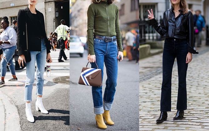 Loạt cách mix ankle boots với quần skinny jeans cực hay ho và trendy tín đồ thời trang không thể làm ngơ